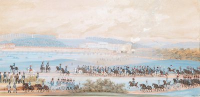 Der Einzug Napoleons in Schönbrunn von Balthasar Wigand